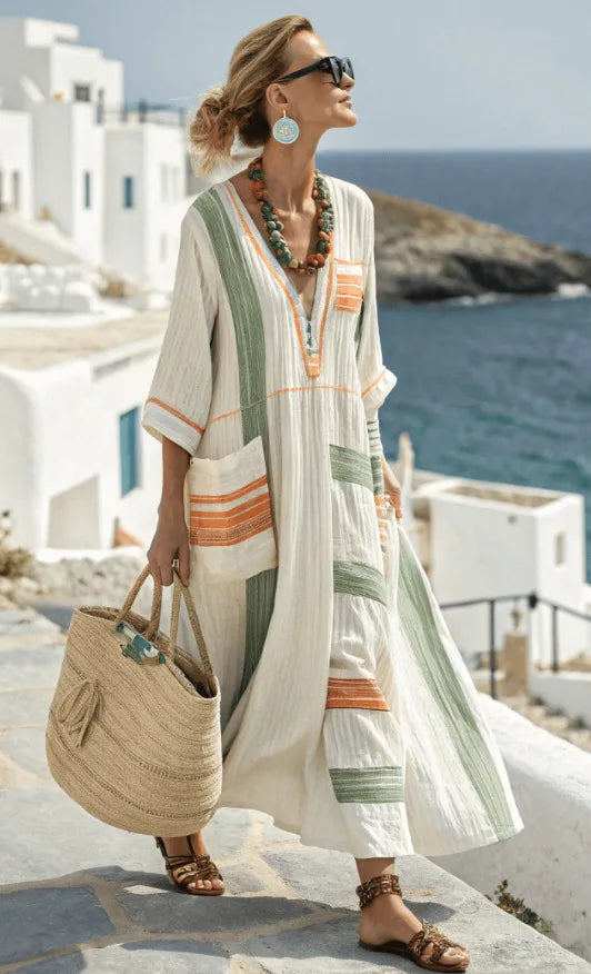 Lila™ | Breezy Linen Maxi Dress for Effortless Style