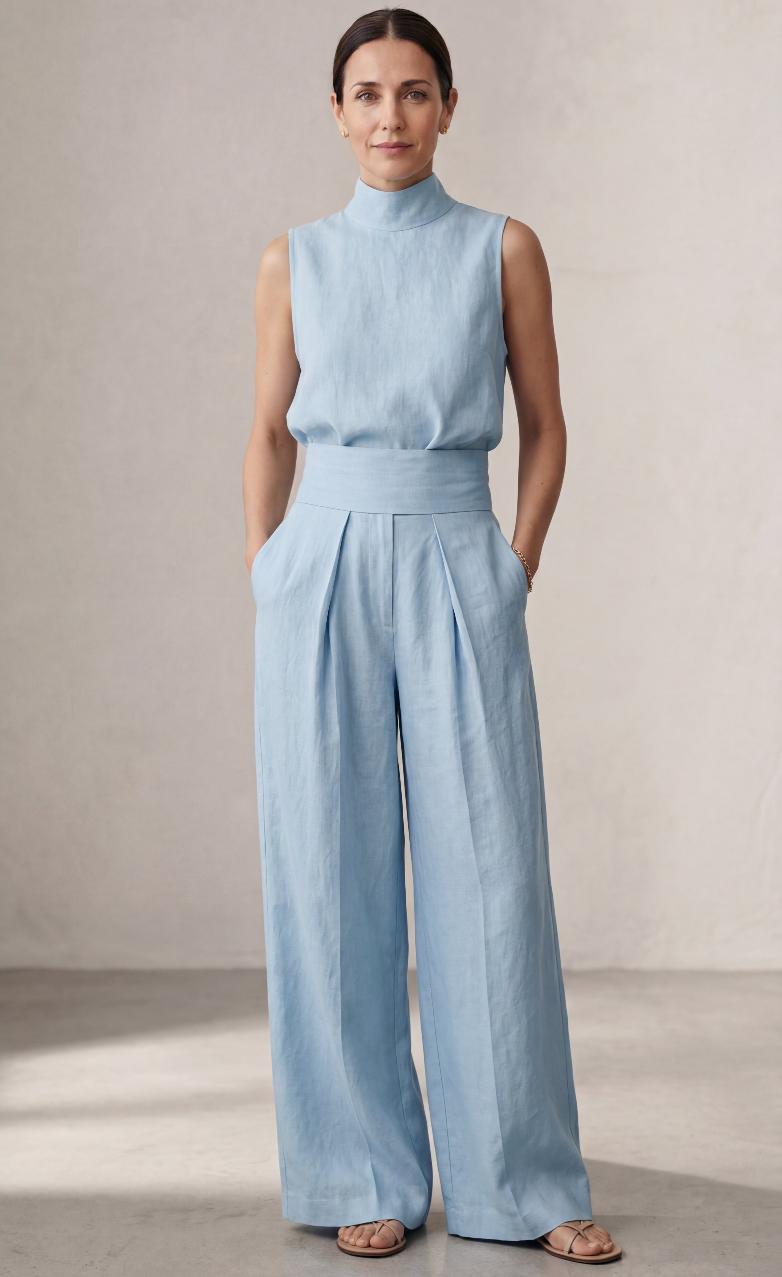 Isabella™ | Chic Linen Ensemble for Serenity