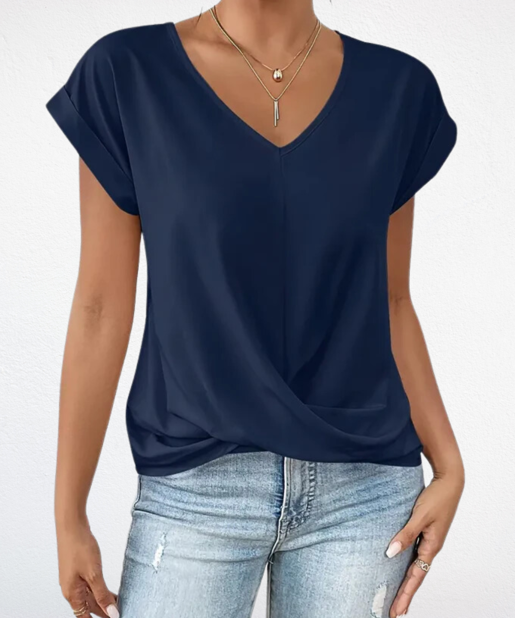 BELLE | The Stylish V-Neck Top
