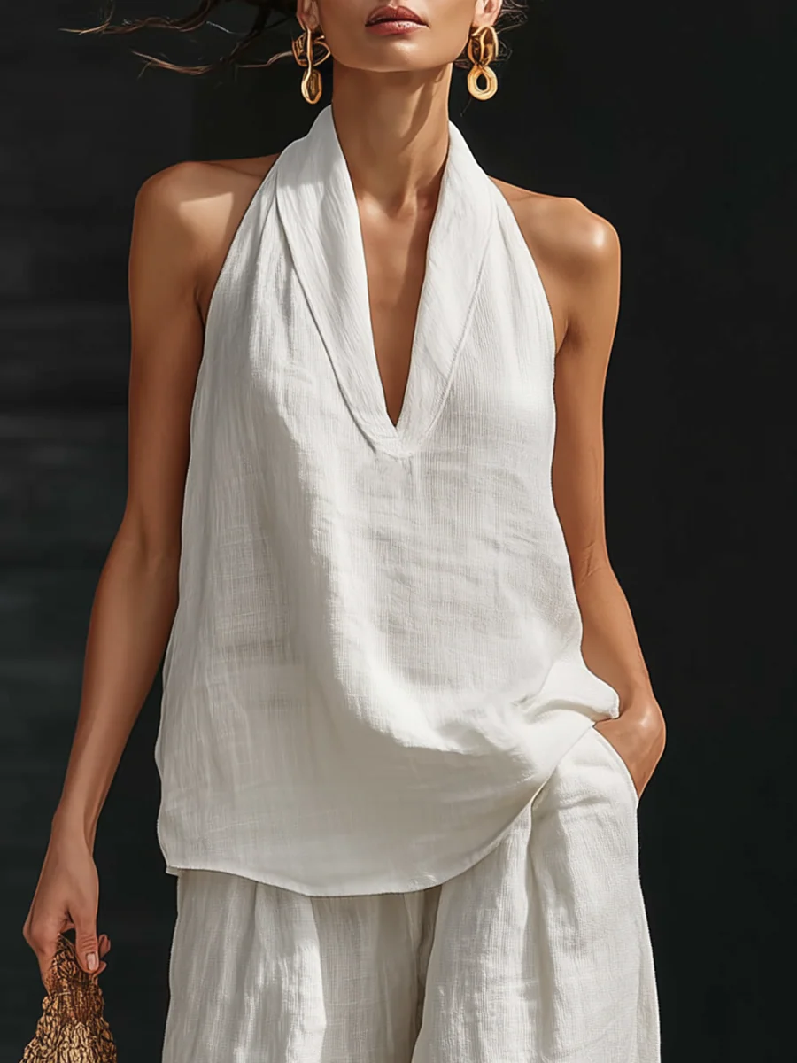 Lila™ | Chic Linen Suit for Effortless Elegance