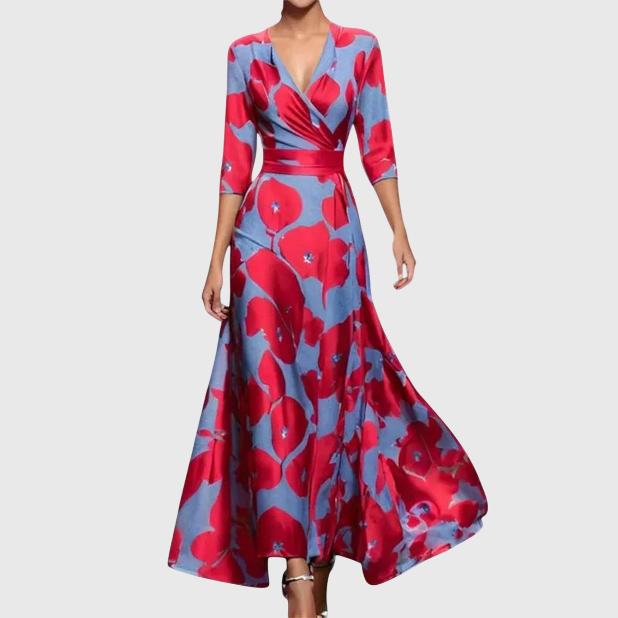 Isabella™ | Chic Silk Evening Dress