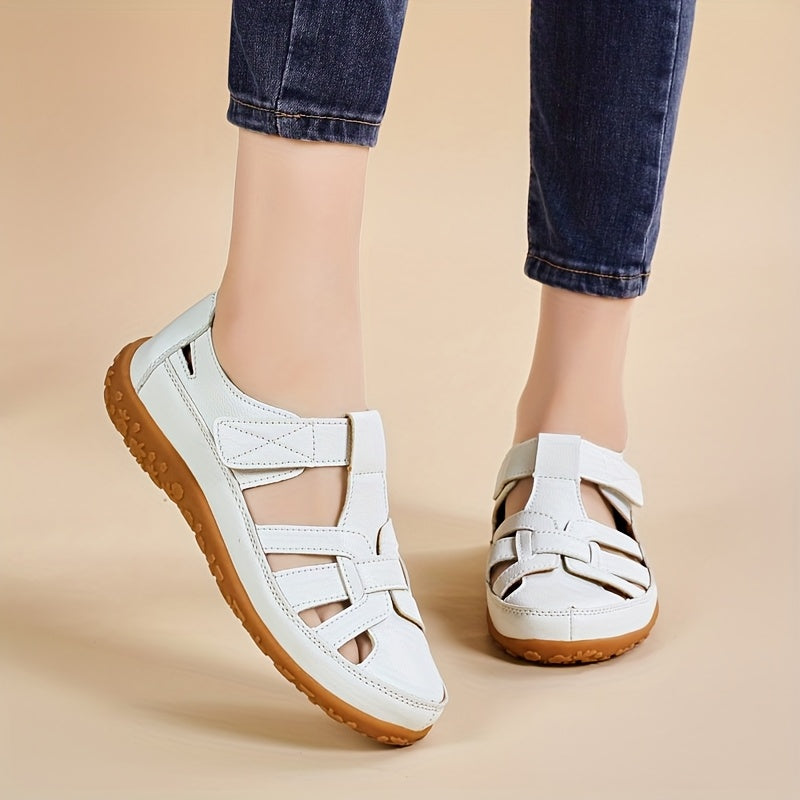 Lea™ | Chic Leather Sandals for Everyday Elegance