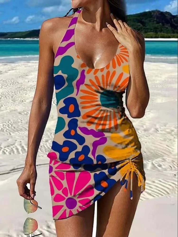 Isabella™ | Chic Floral Tankini with Tummy Control