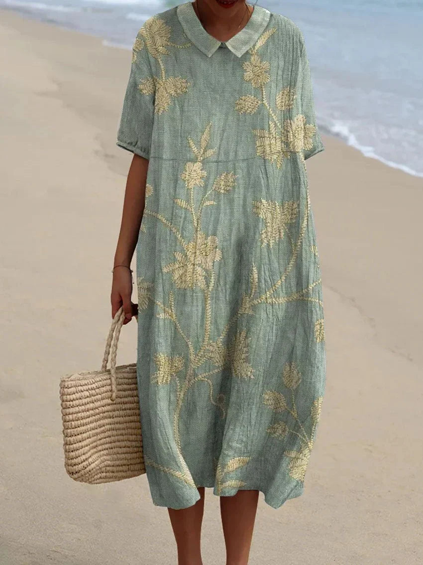 Isabella™ | Timeless Floral Maxi Dress for Effortless Elegance