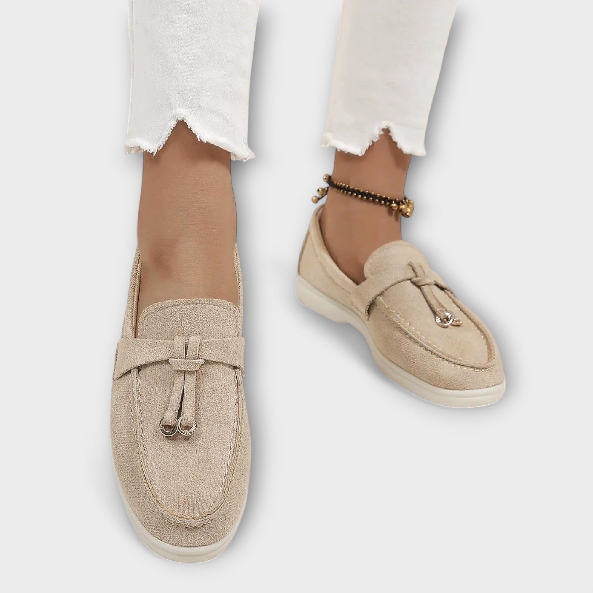 Gabriella™ | Chic Leather Loafers for Sophistication