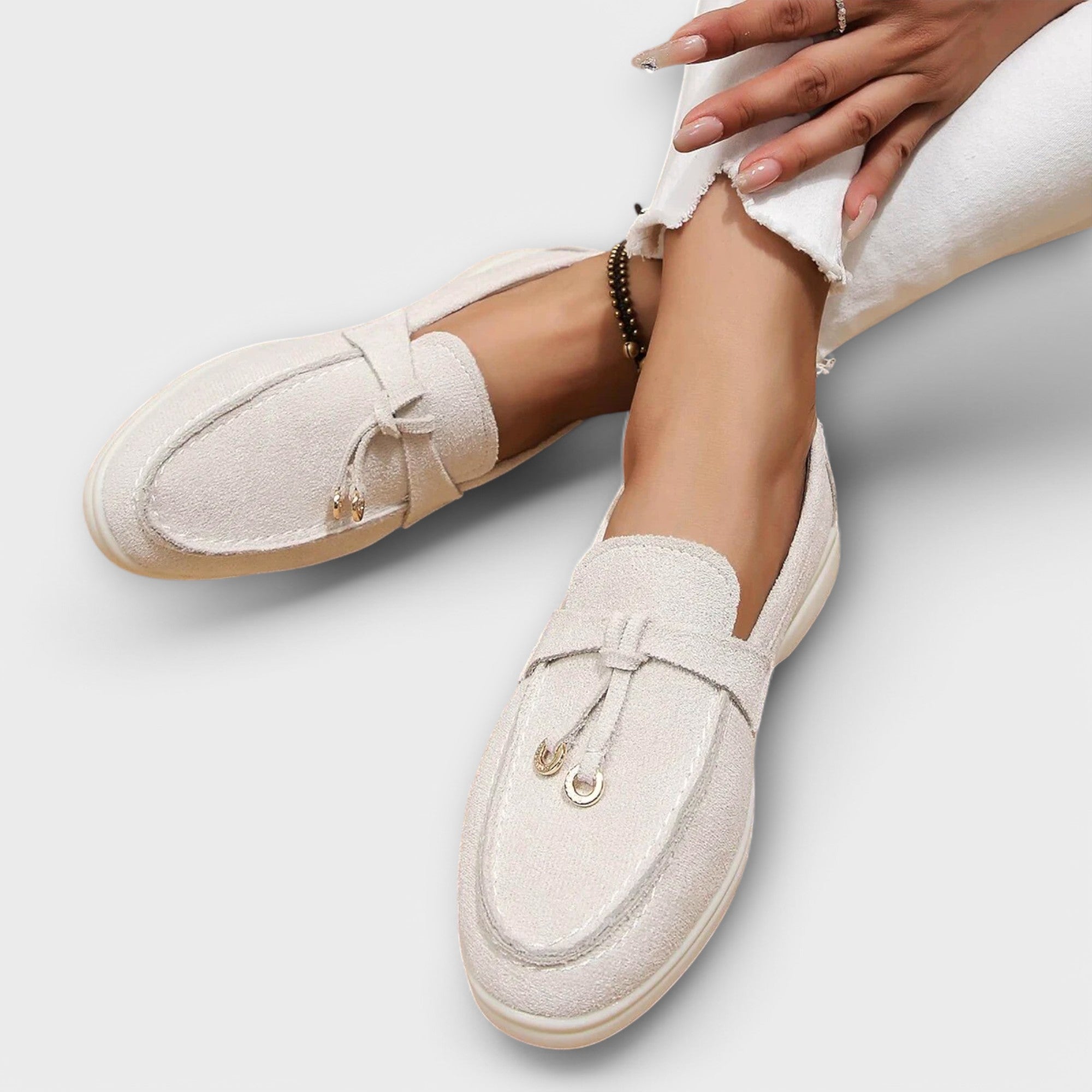 Gabriella™ | Chic Leather Loafers for Sophistication