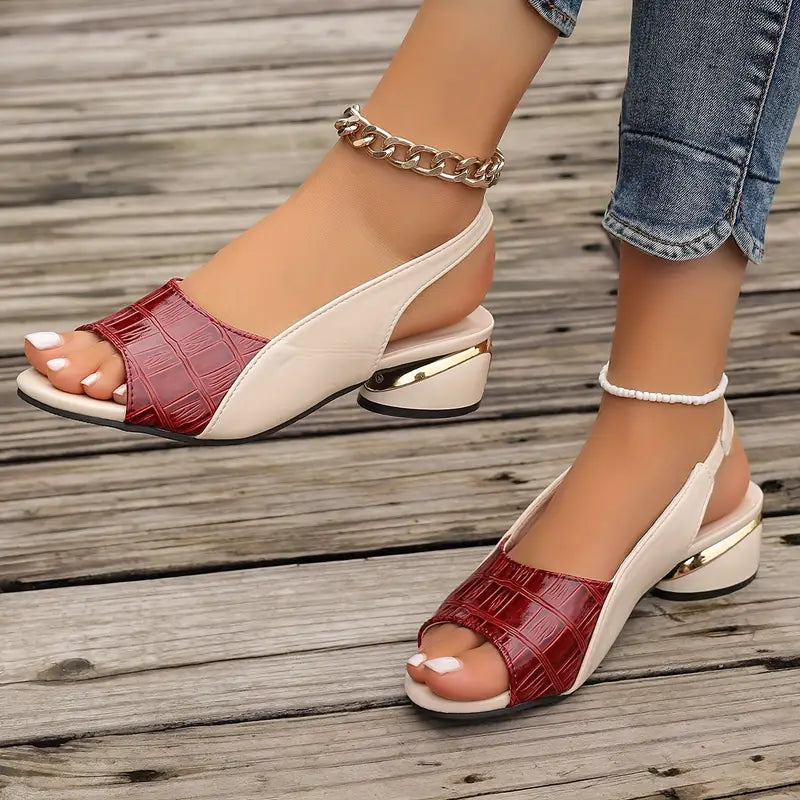 Clara - Chic Orthopaedic Sandals for All-Day Comfort