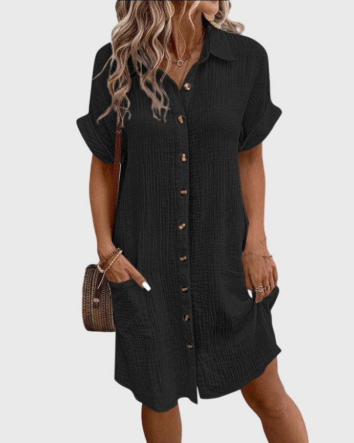 Caroline™ | Luxurious Cotton Dress