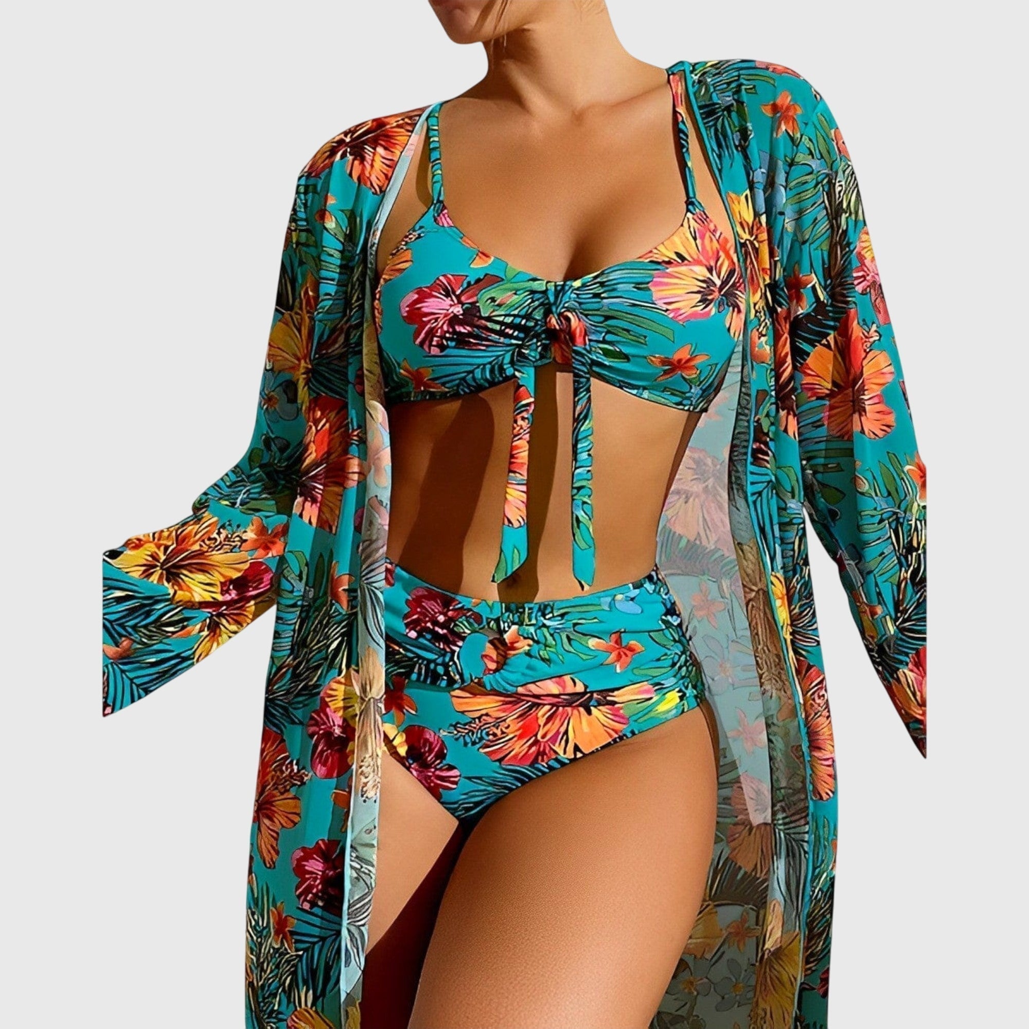Lila™ | Chic High-Waisted Bikini Set for Confidence