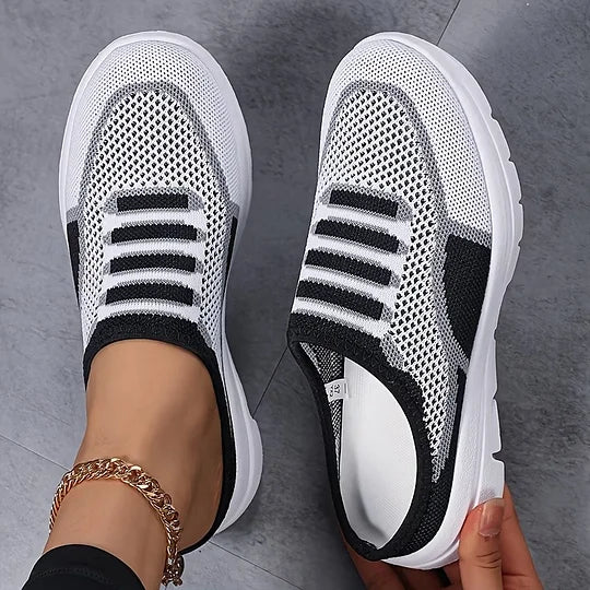 Lena - Lightweight Mesh Slip-On Sneakers