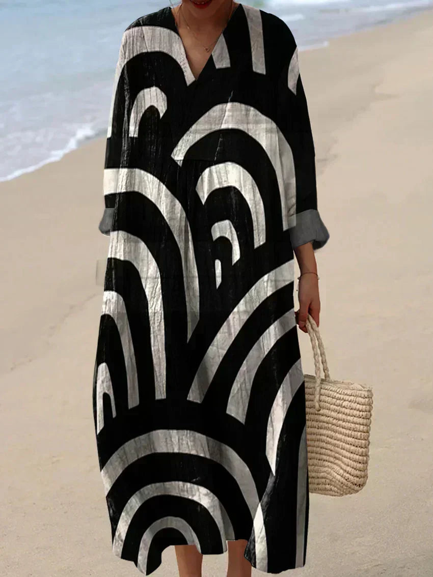 Celia™ | Breezy Printed Summer Dress for Effortless Elegance