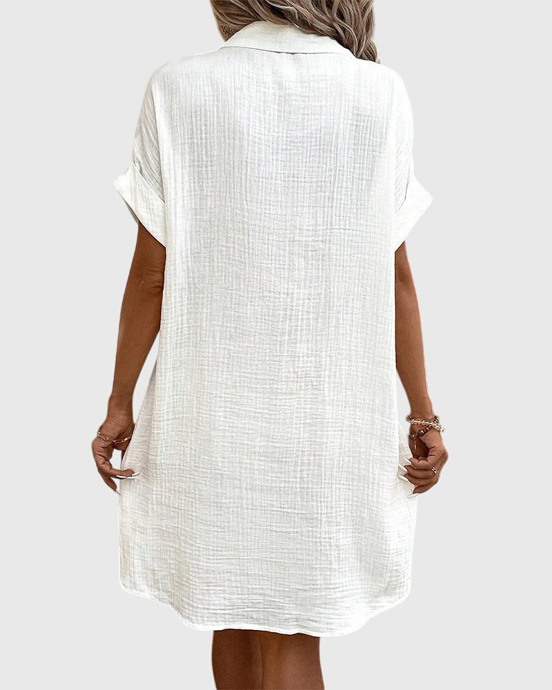 Caroline™ | Luxurious Cotton Dress