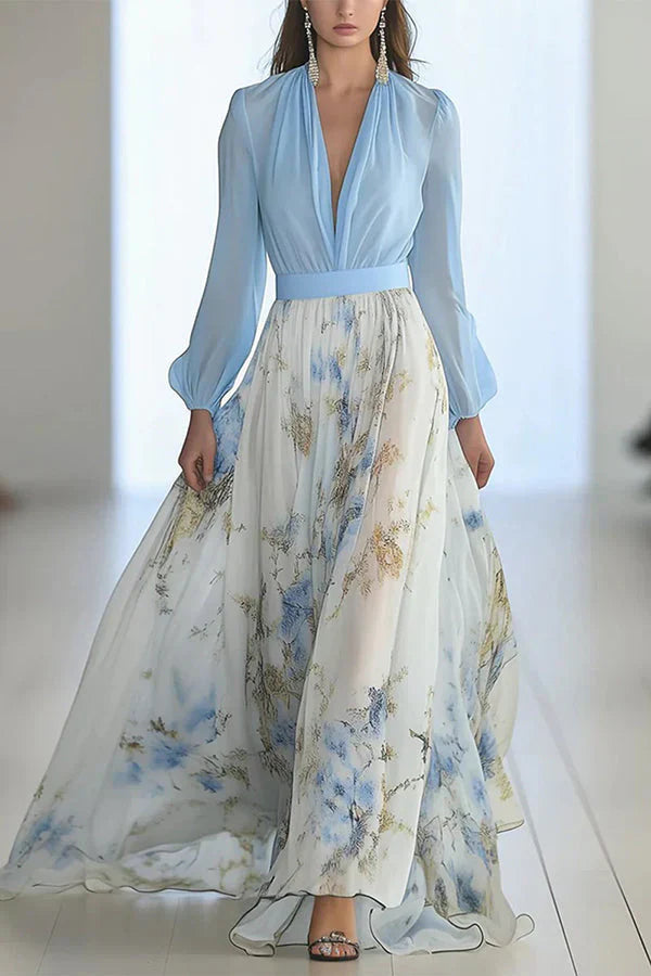 Esme™ | Chic Maxi Dress in Silky Fabric