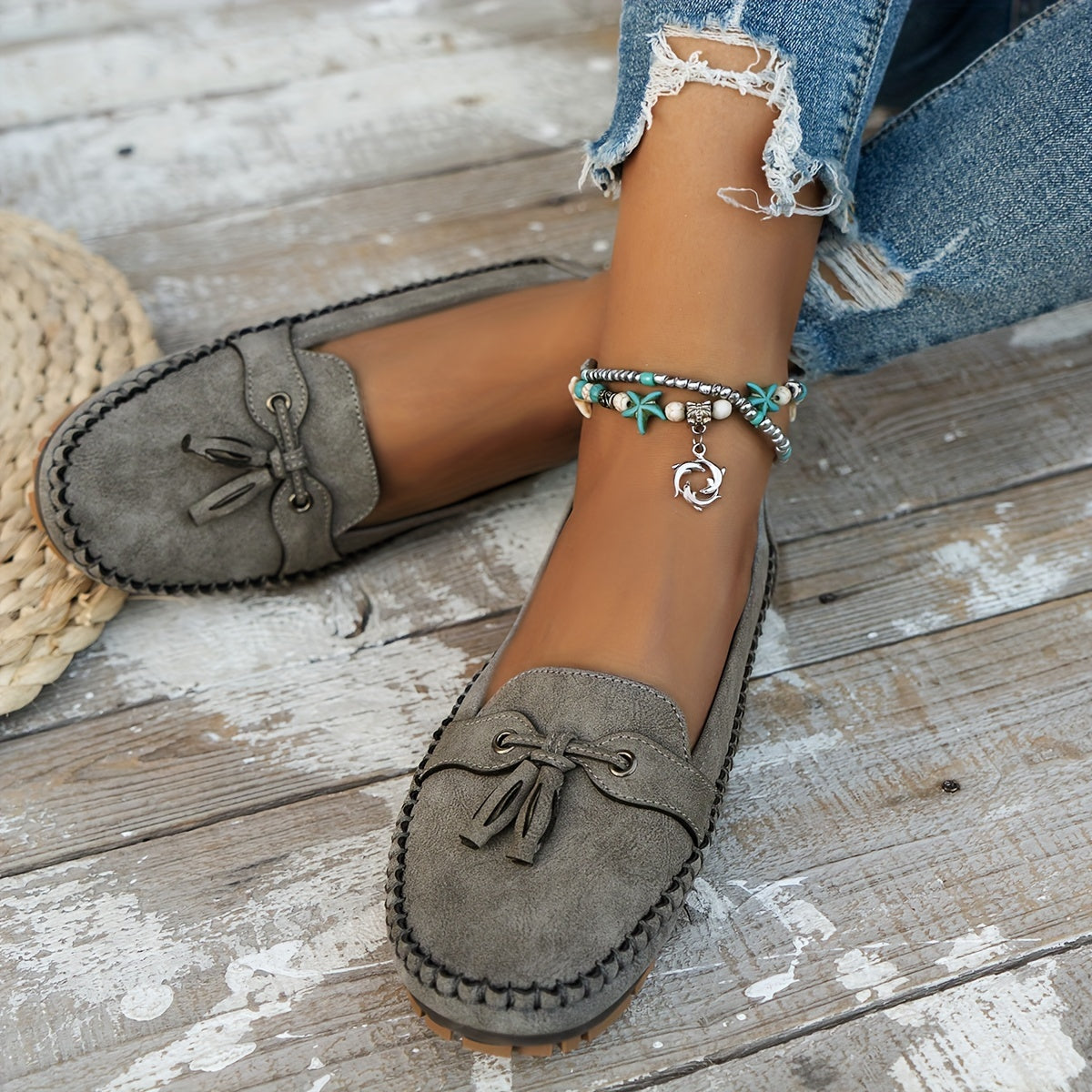 Nadine™ | Timeless Tassel Loafers for Effortless Elegance