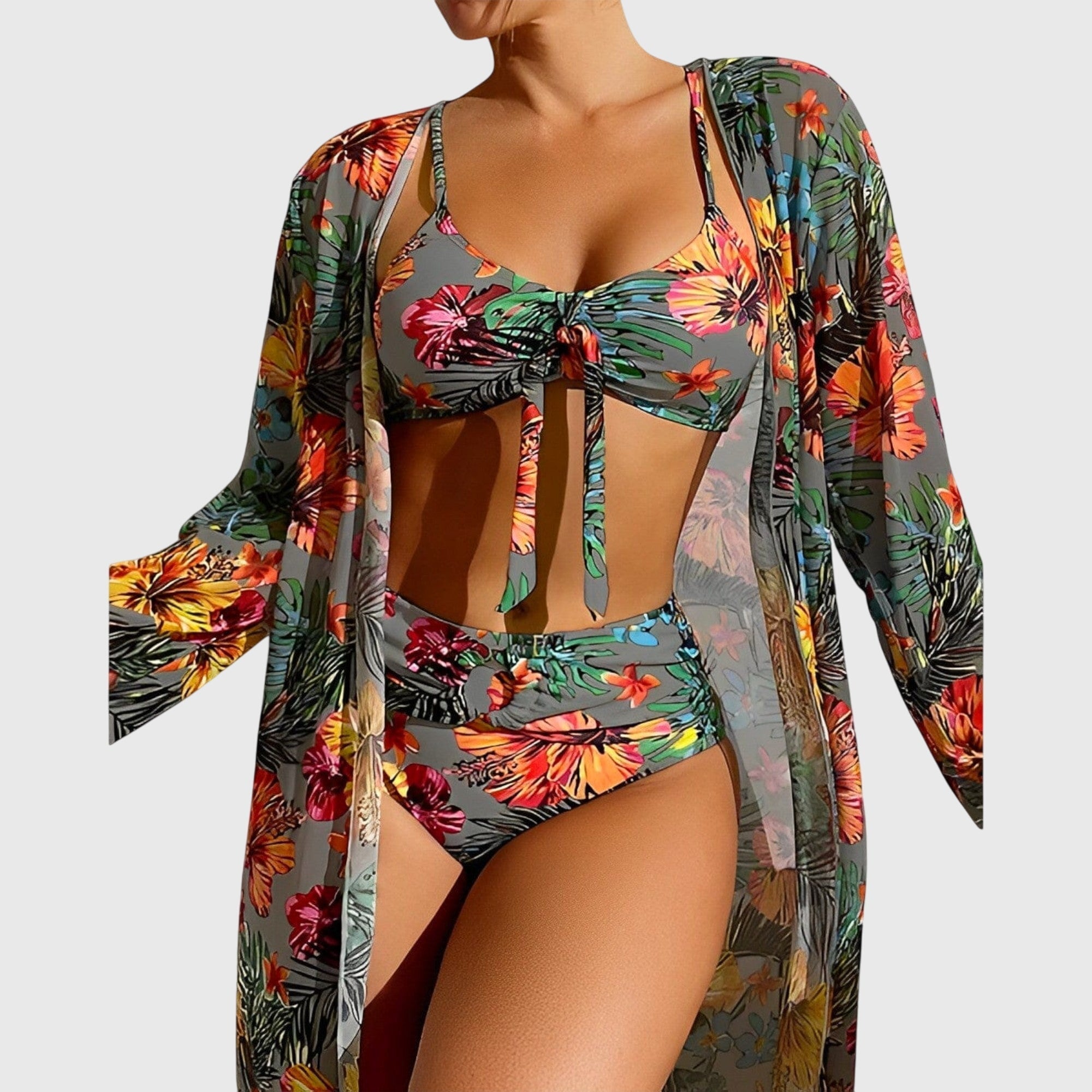 Lila™ | Chic High-Waisted Bikini Set for Confidence