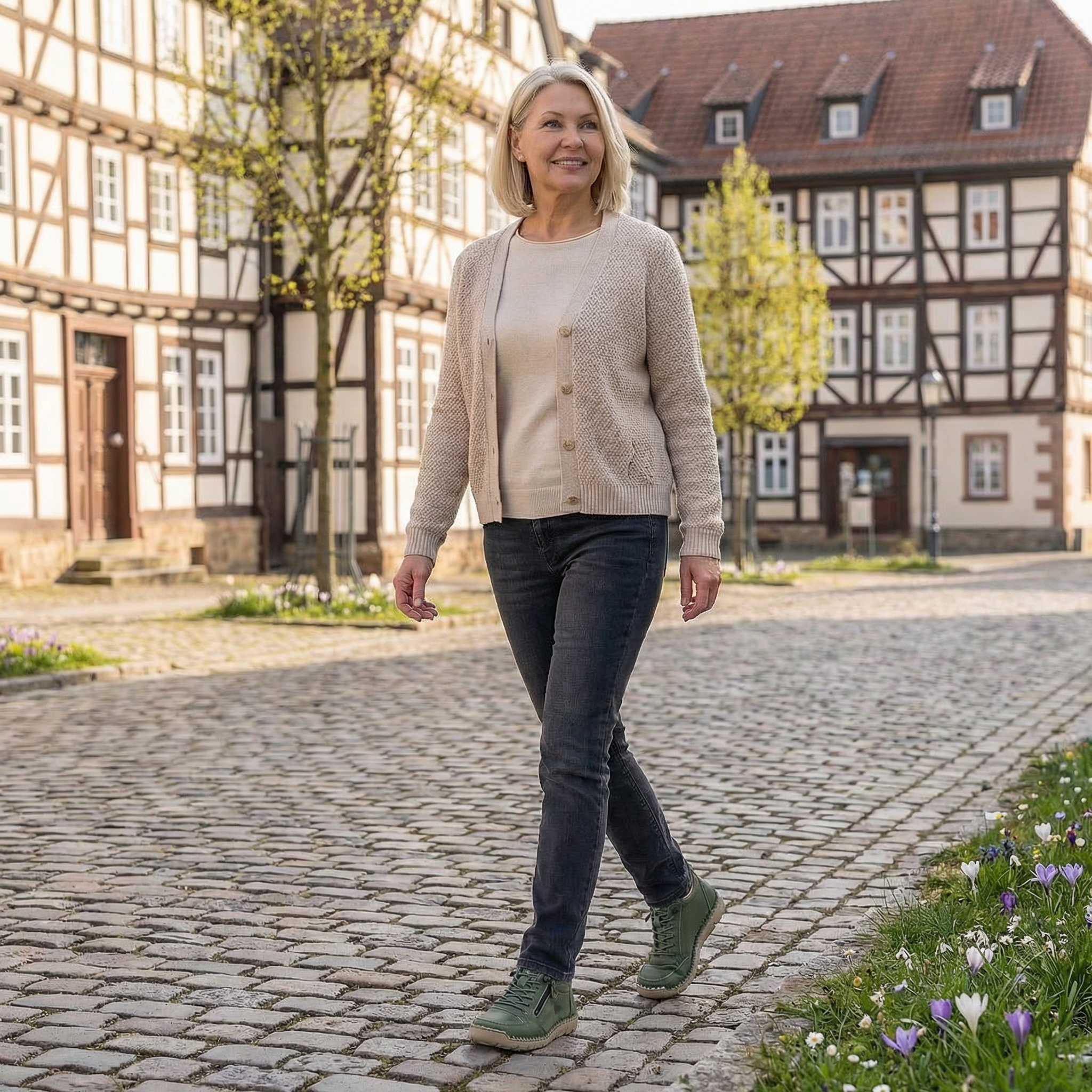 Flora™ | Chic Orthopaedic Shoes with Zip