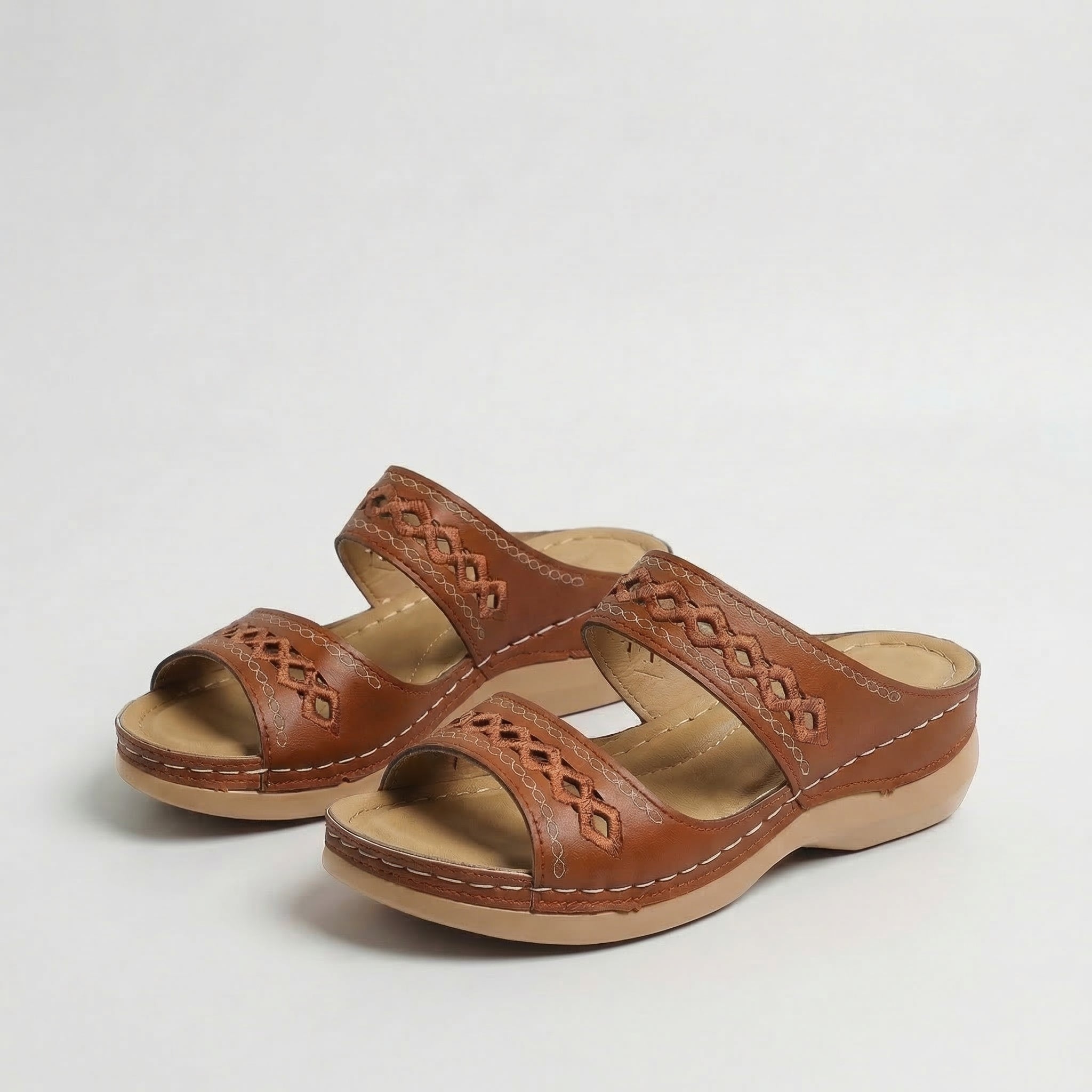 Mia™ | Cushioned Orthopaedic Sandals for All-Day Elegance