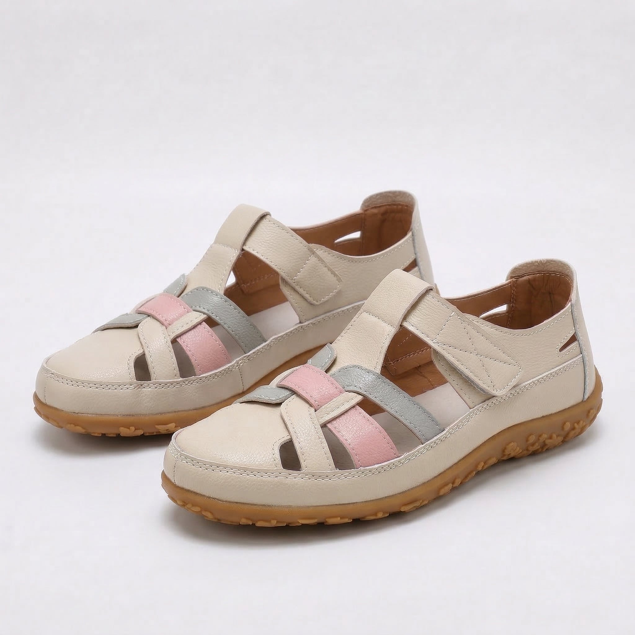 Lea™ | Chic Leather Sandals for Everyday Elegance