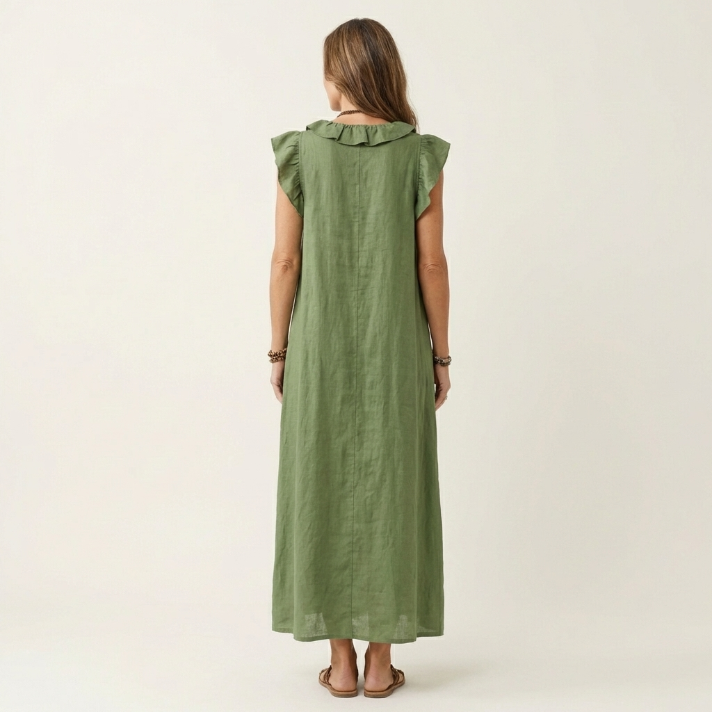 Josette - Linen Maxi Dress
