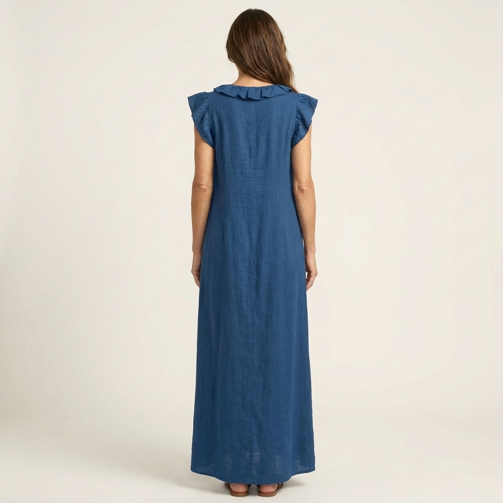 Josette - Linen Maxi Dress