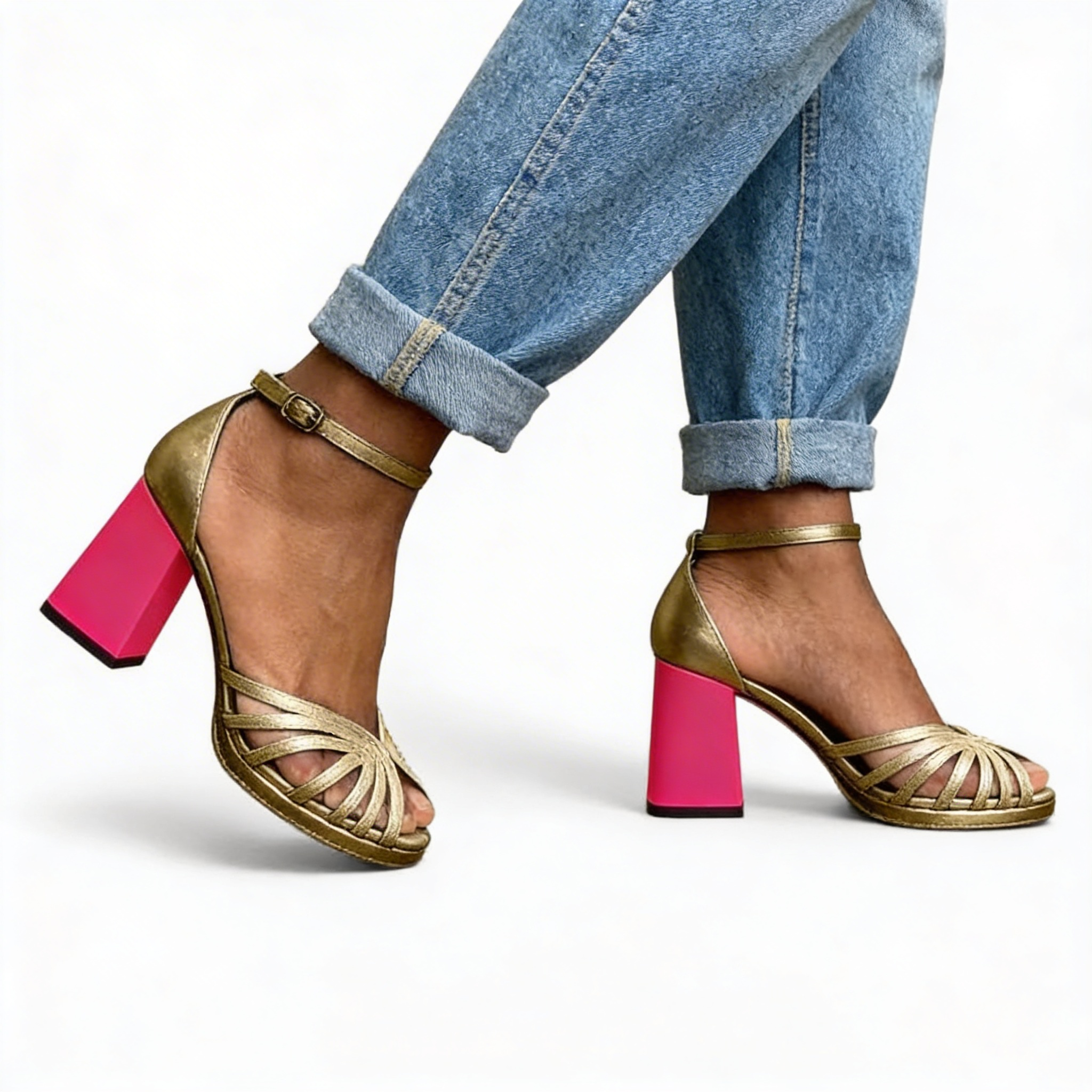 Weronika™ | Chic Leather Heels for Confidence