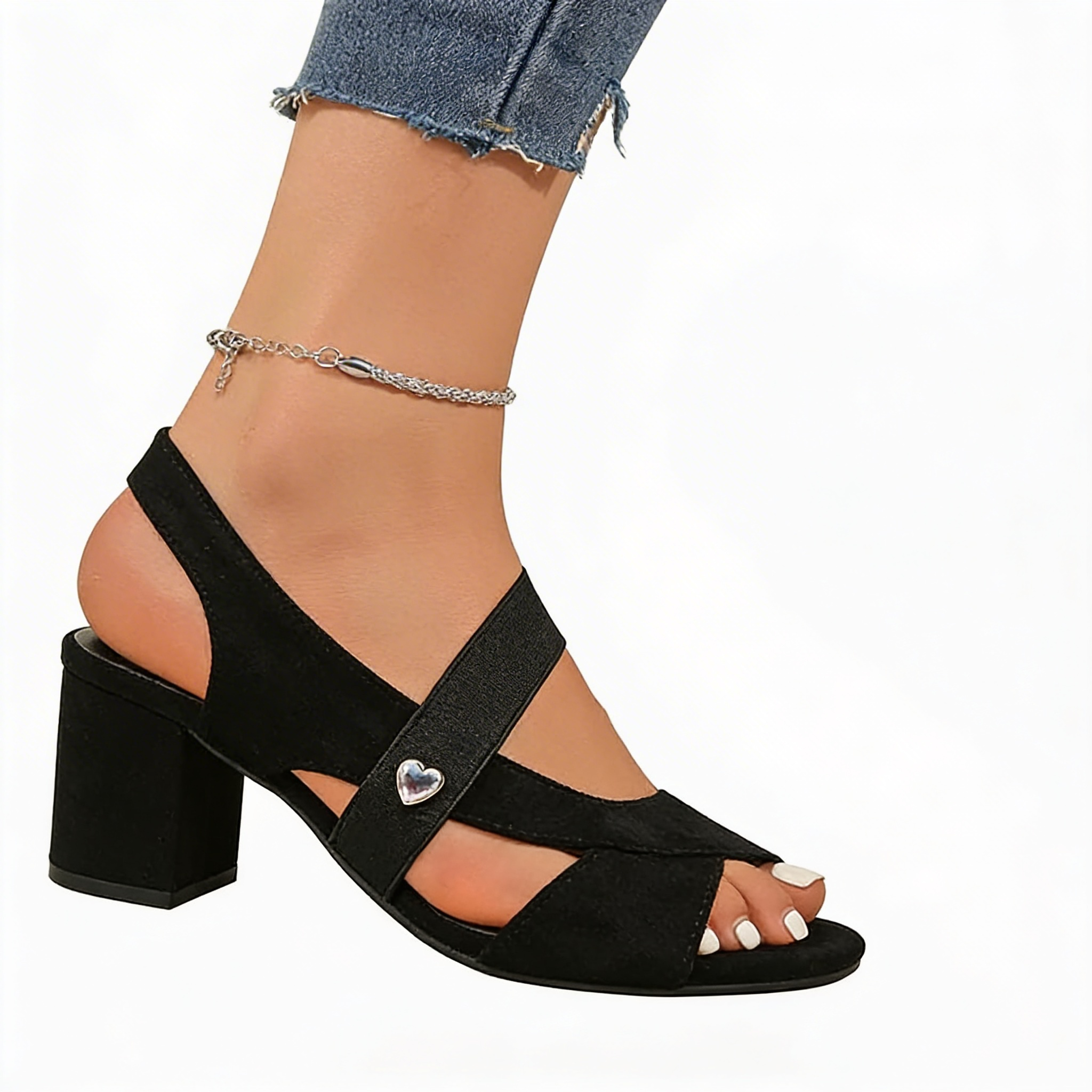 Lucia™ | Chic Leather Heels for Allure
