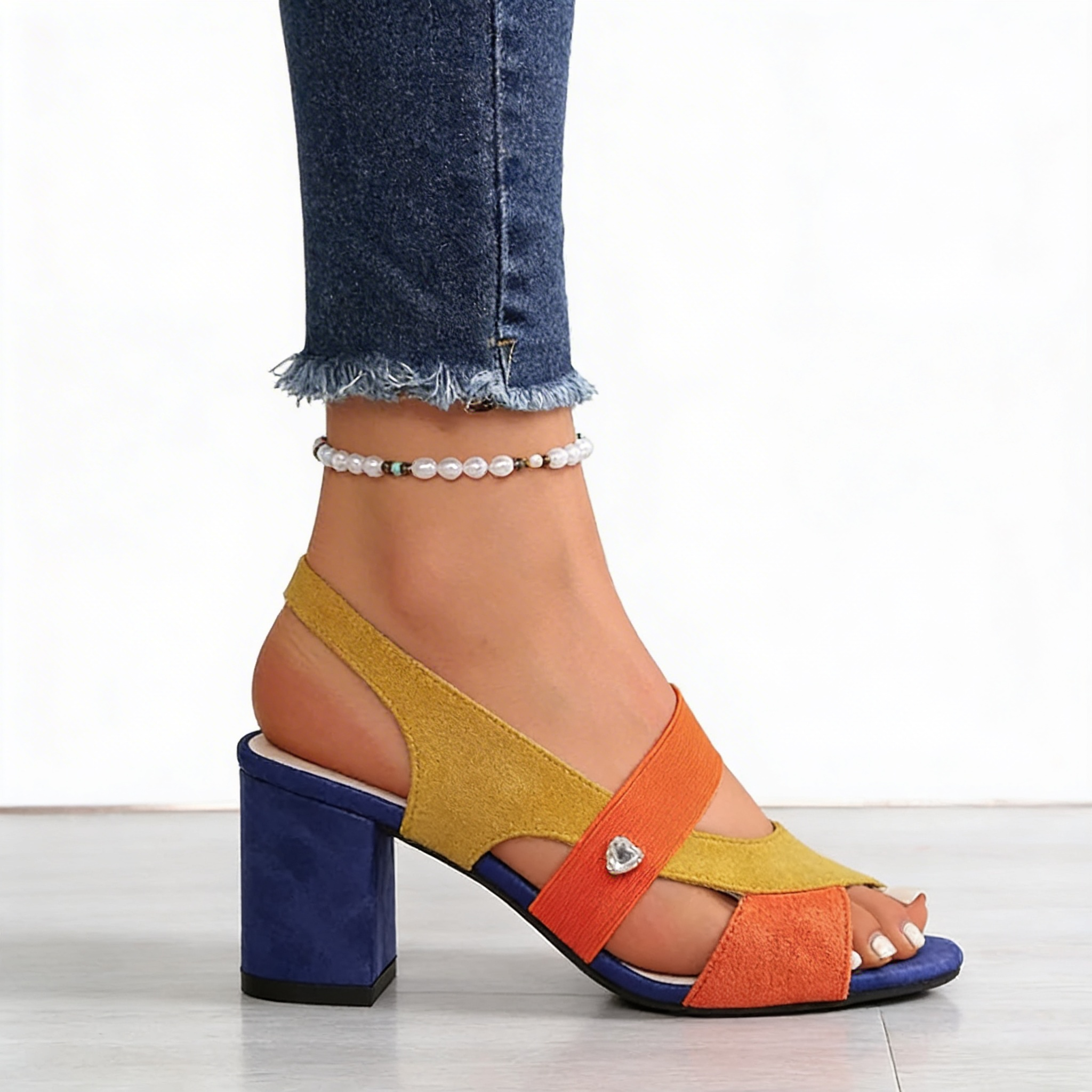 Lucia™ | Chic Leather Heels for Allure