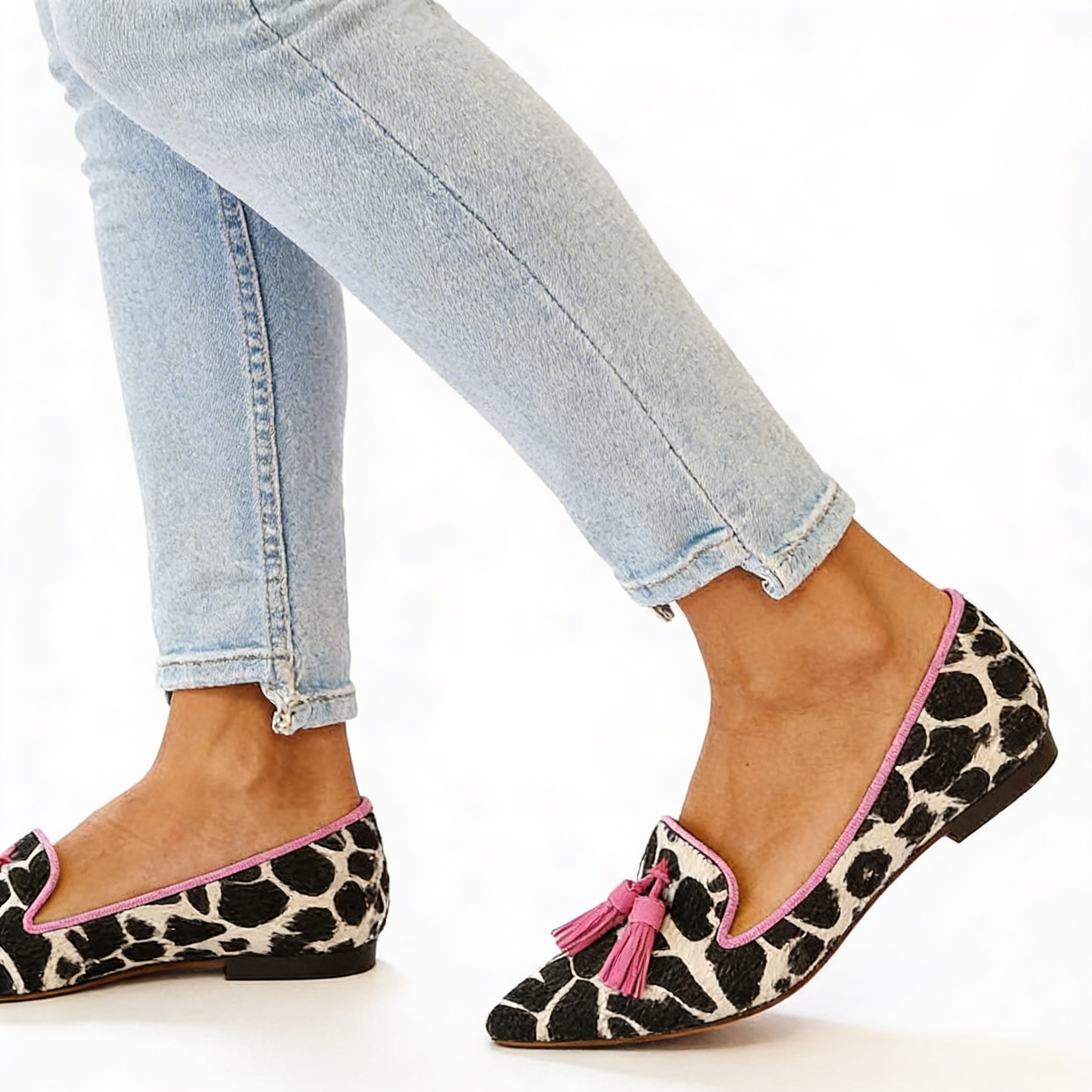 Isabella™ | Chic Leather Loafers with Grace