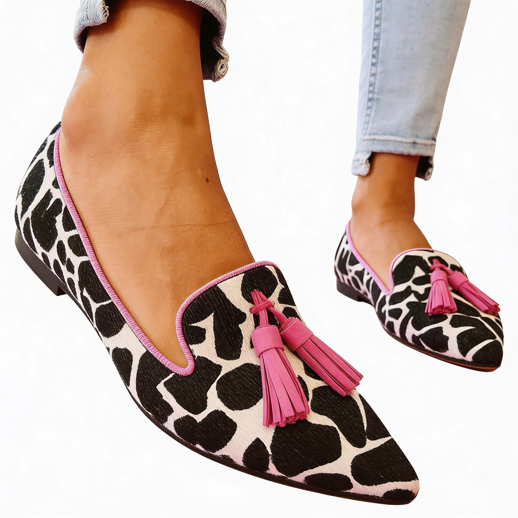Isabella™ | Chic Leather Loafers with Grace