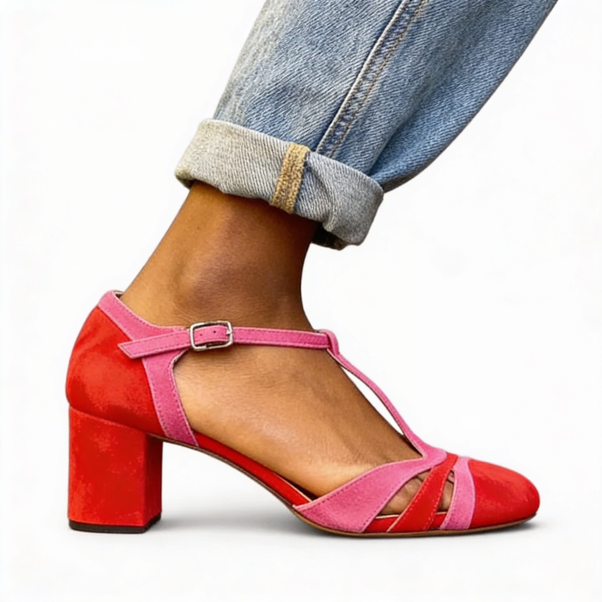 Isabella™ | Chic Leather Heels for Confidence