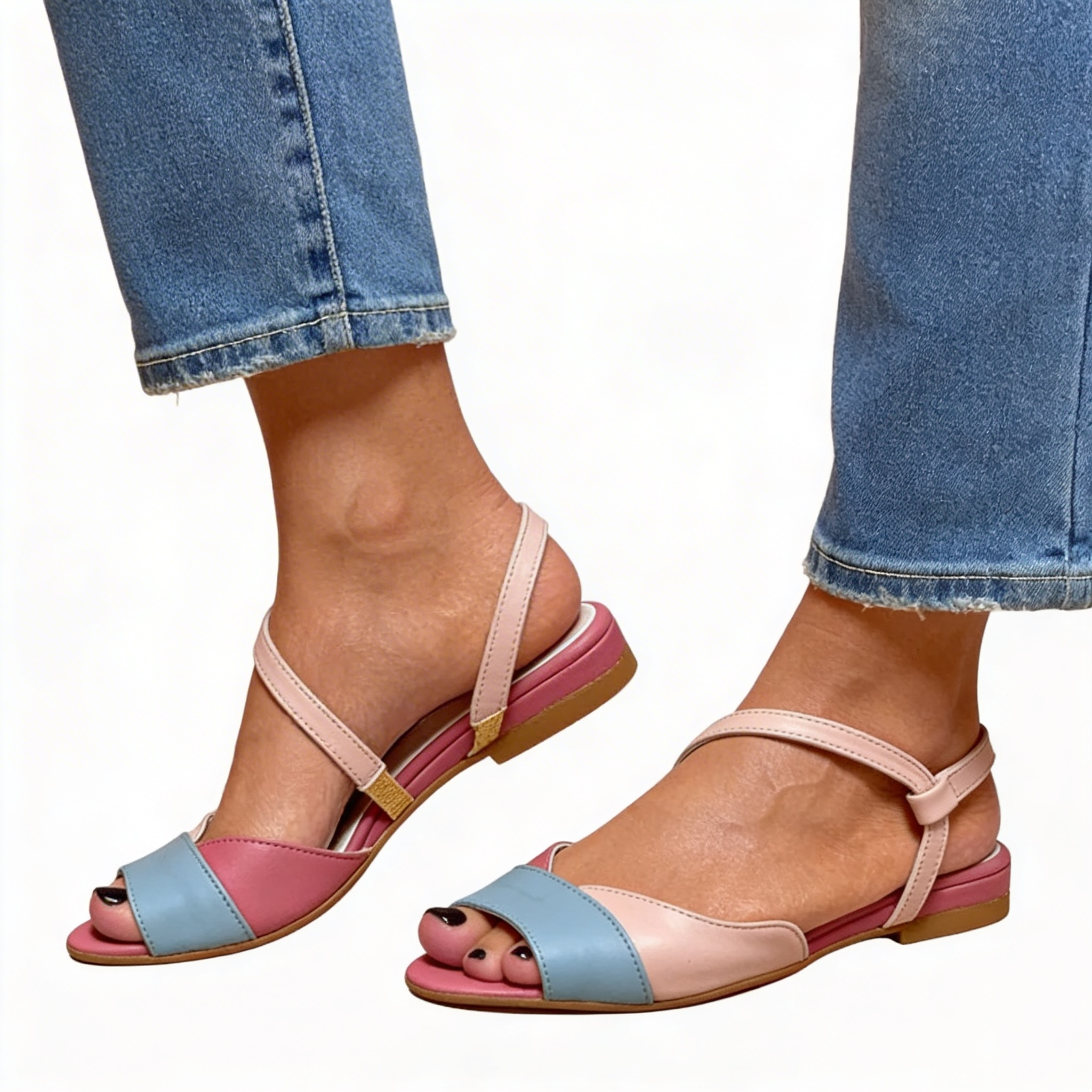 Chantal™ | Stylish Leather Sandals for Confidence