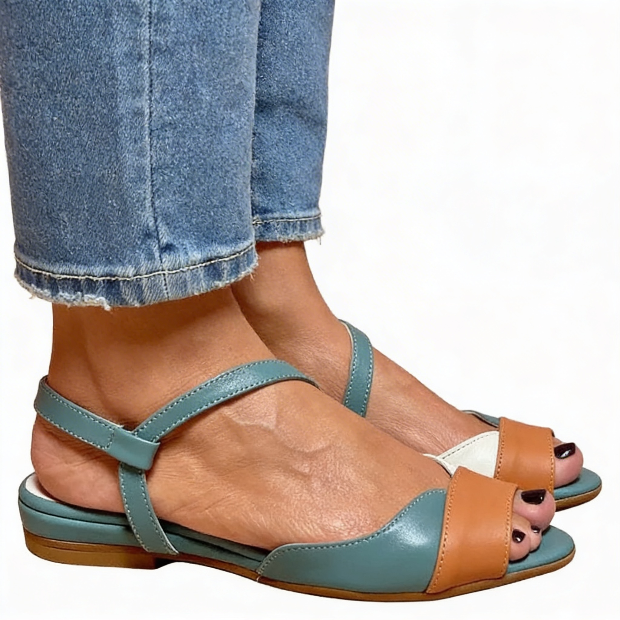 Chantal™ | Stylish Leather Sandals for Confidence
