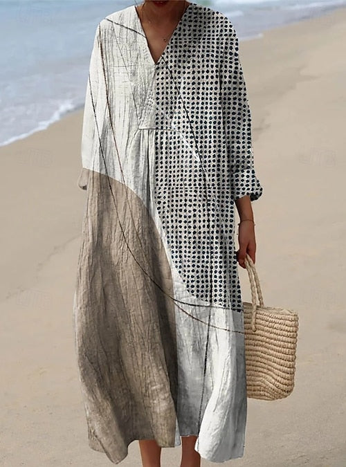 Giselle™ | Artistic Summer Dress for Effortless Elegance