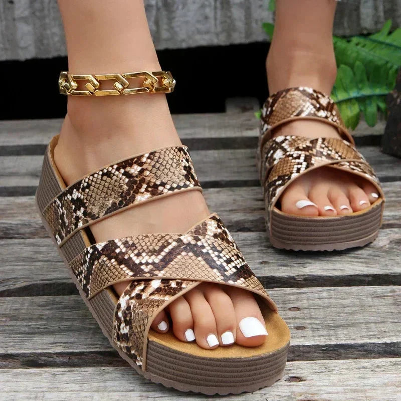 Isabella - Luxurious Leather Sandals for All-Day Comfort