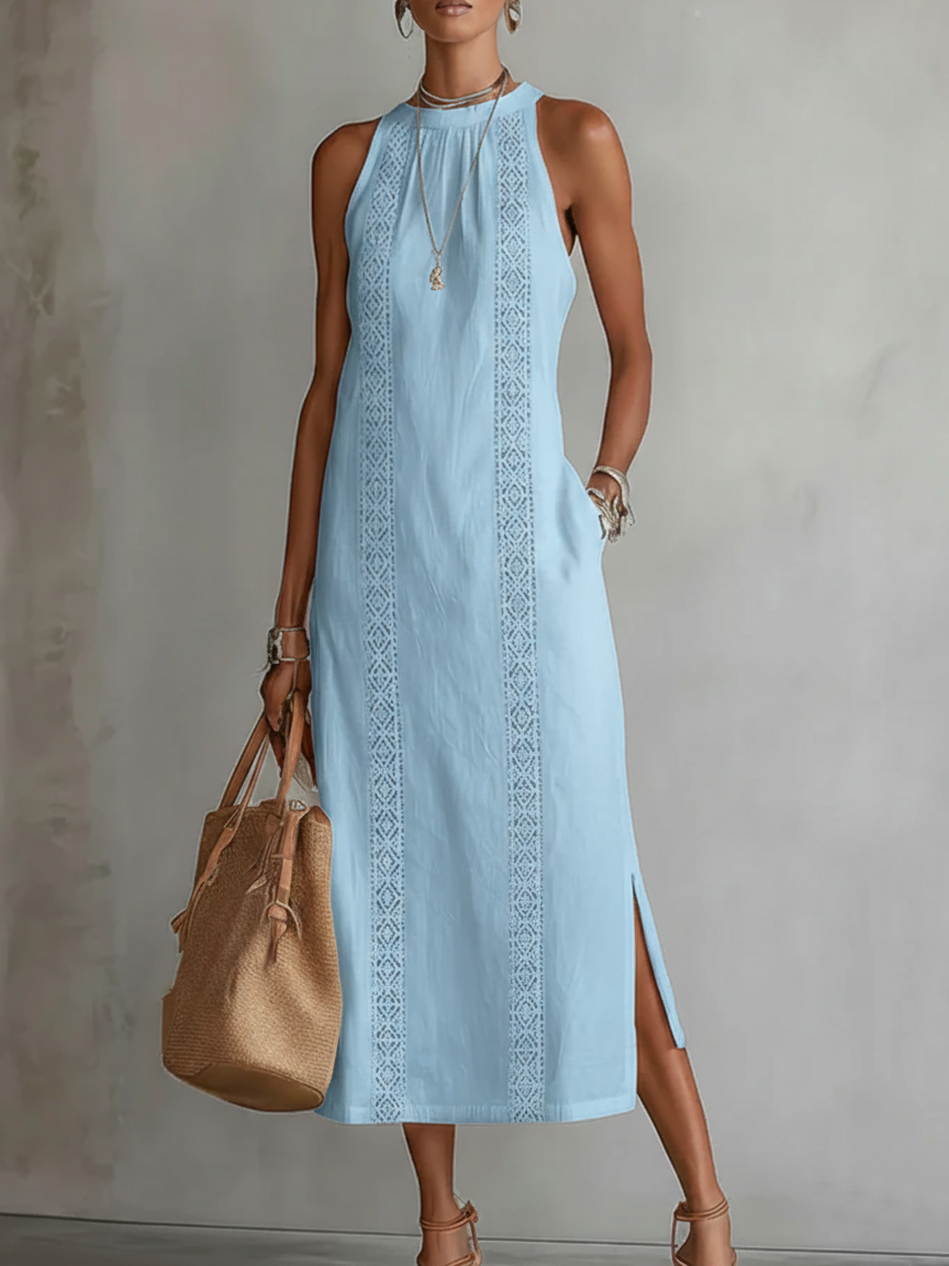 Isabella™ | Chic Midi Dress in Luxe Fabric