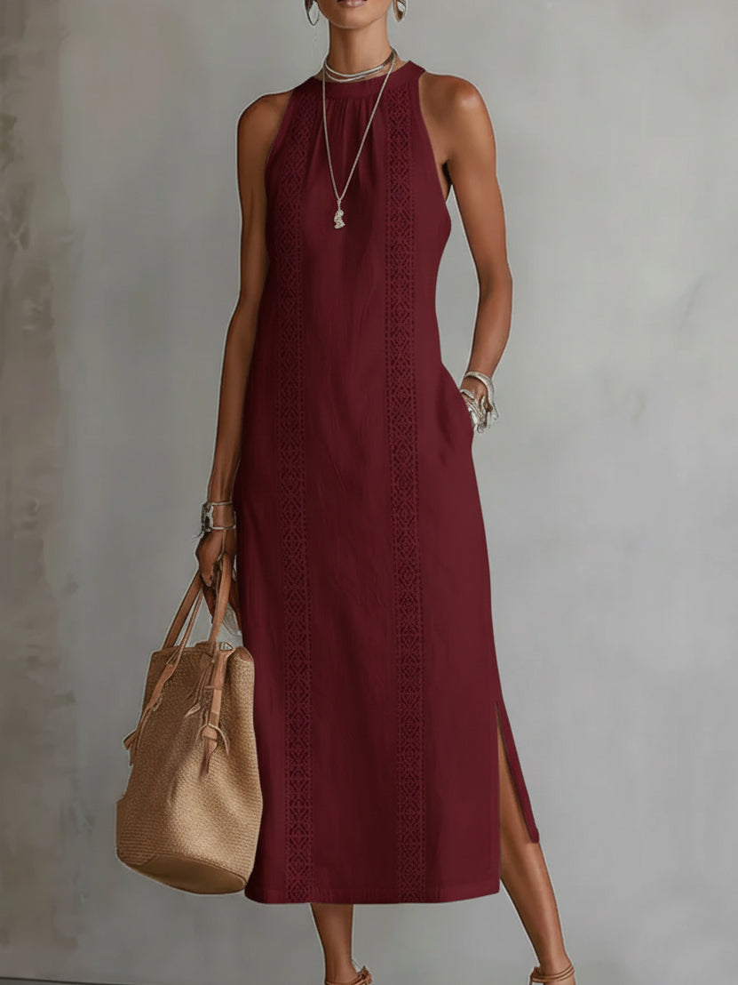 Isabella™ | Chic Midi Dress in Luxe Fabric