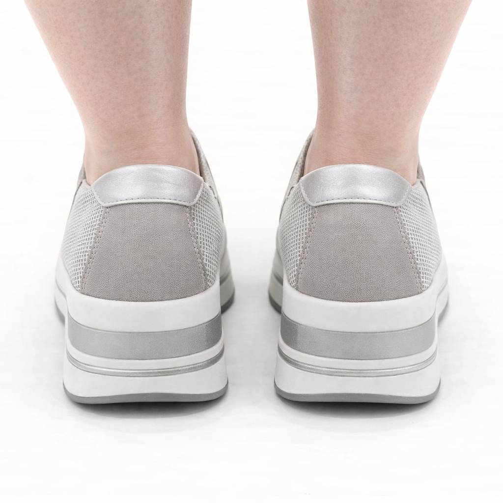 Lila™ | Luxe Moccasin Wedge for Comfort