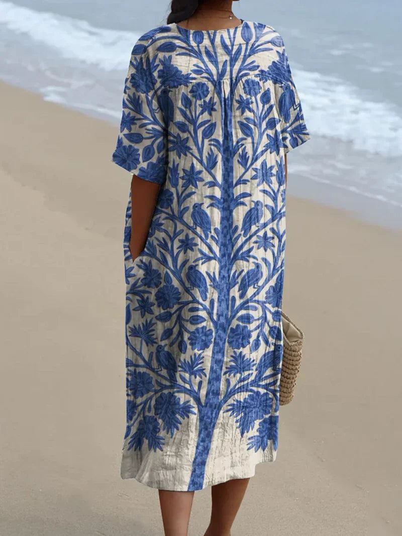 Lila™ | Breezy Floral Print Dress for Effortless Elegance
