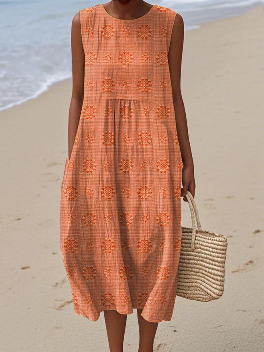 Beatrice™ | Chic Sleeveless Dress with Pockets