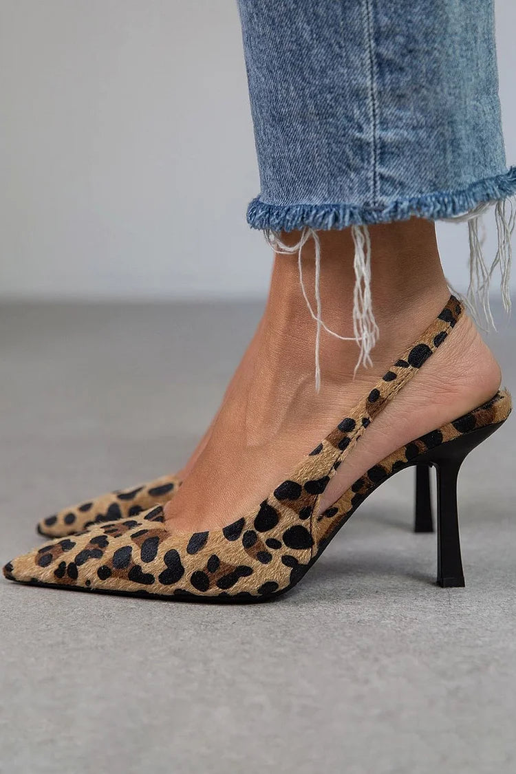 Isabella™ | Chic Leather Heels for All-Day Elegance