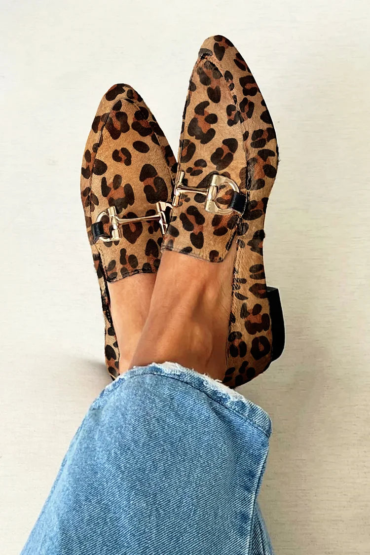 Juliette™ | Chic Patterned Loafers with Grace