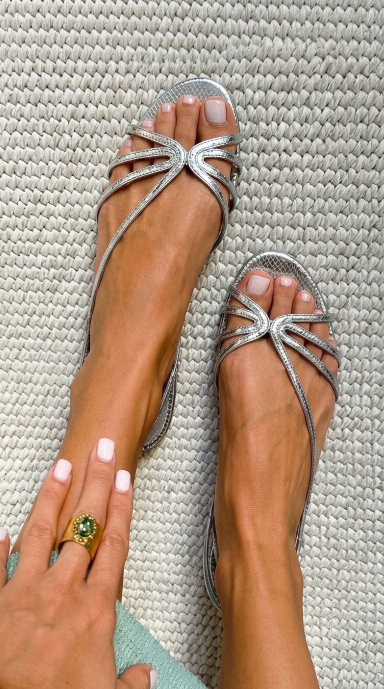Isabella™ | Chic Golden Sandals for Effortless Elegance
