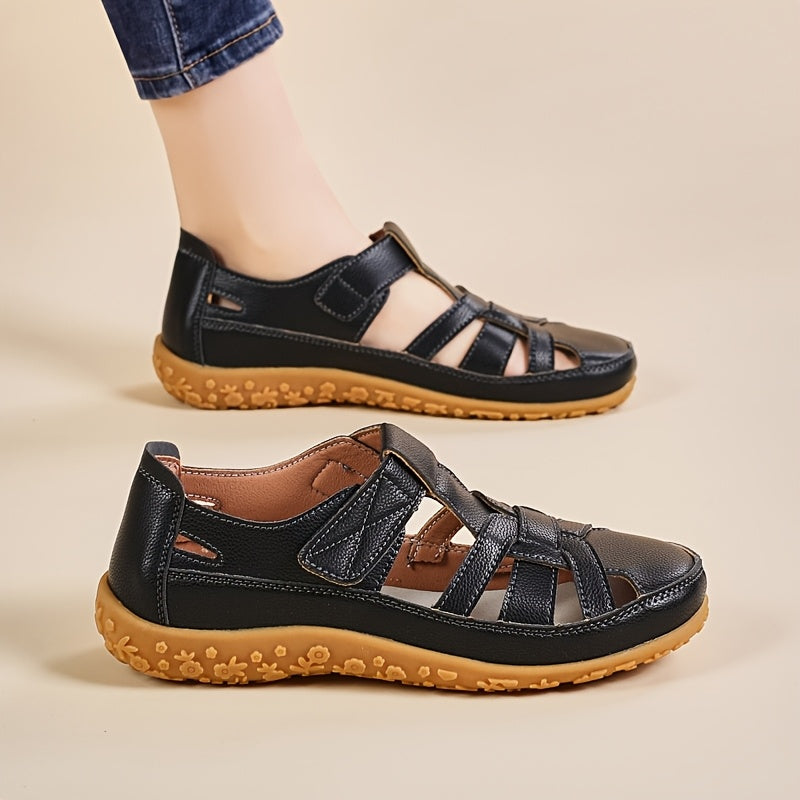 Lea™ | Chic Leather Sandals for Everyday Elegance