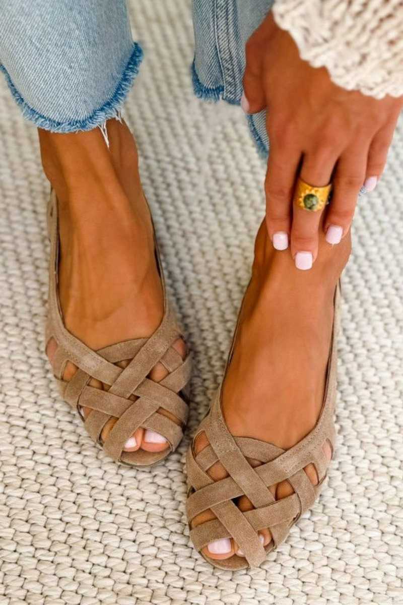 Luna - Chic Open-Toe Woven Sandals