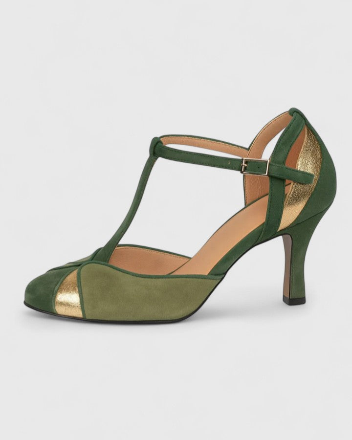 Olivia™ | Stylish Leather Heels for All-Day Elegance