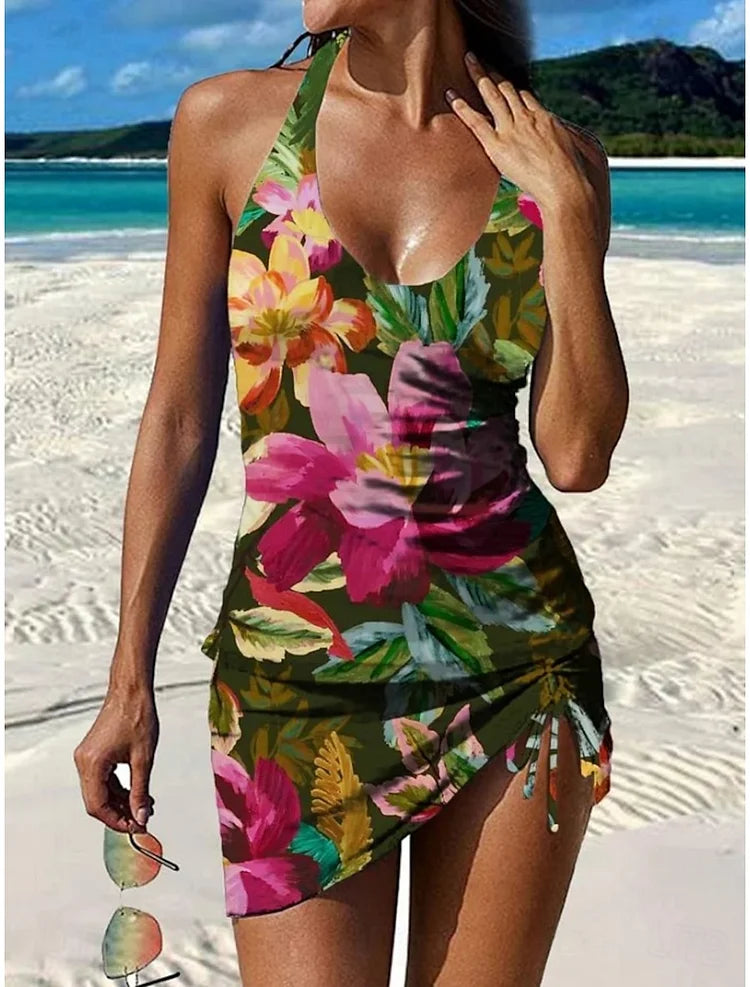Isabella™ | Chic Floral Tankini with Tummy Control