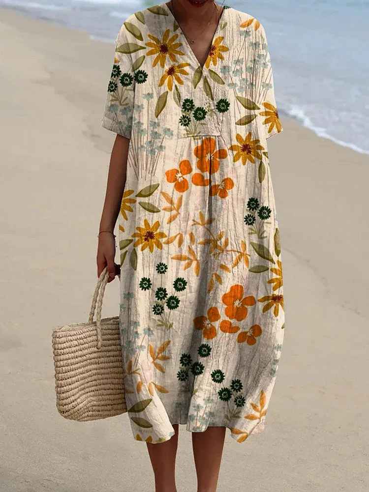 Isabella™ | Timeless Floral Maxi Dress for Effortless Elegance