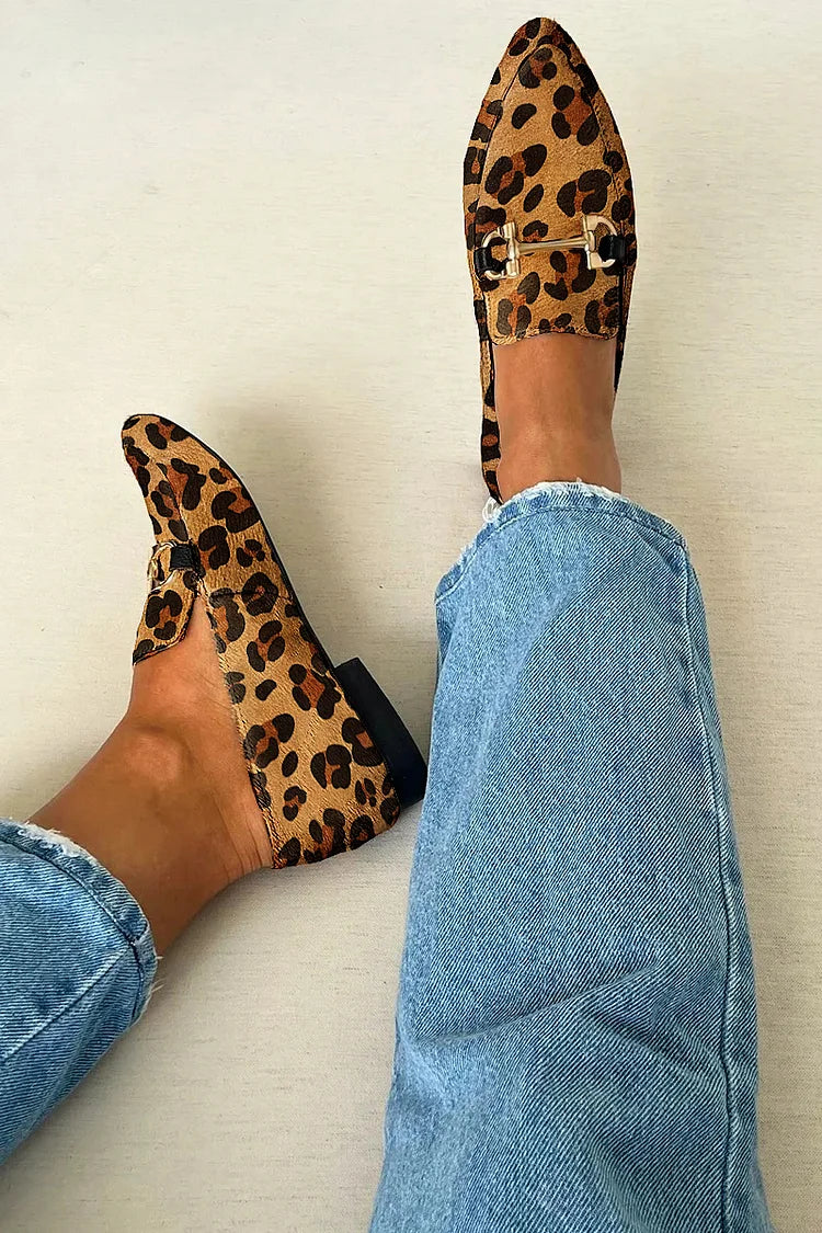 Juliette™ | Chic Patterned Loafers with Grace
