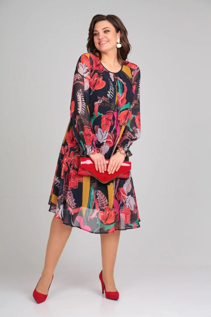 Vivienne™ | Exquisite Floral Dress