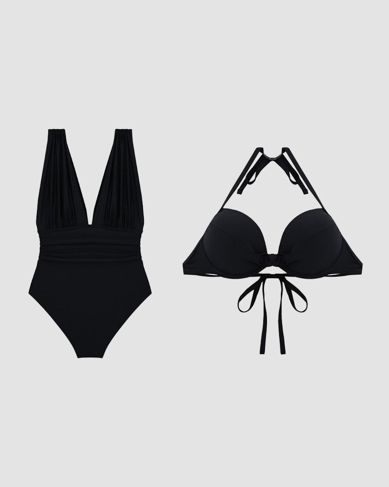 Karina™ | Chic Tummy-Control Swimsuit for Confidence